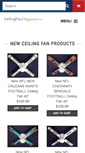 Mobile Screenshot of ceilingfandesigners.com